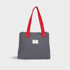 Túi Canvas LYLA DÂY KÉO QUAI PHỐI 2 NGĂN