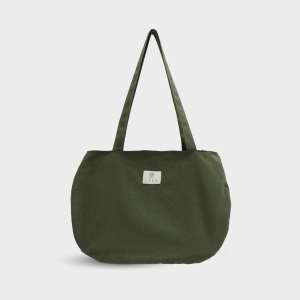 Túi Canvas LYLA DÂY KÉO THÂN BẦU